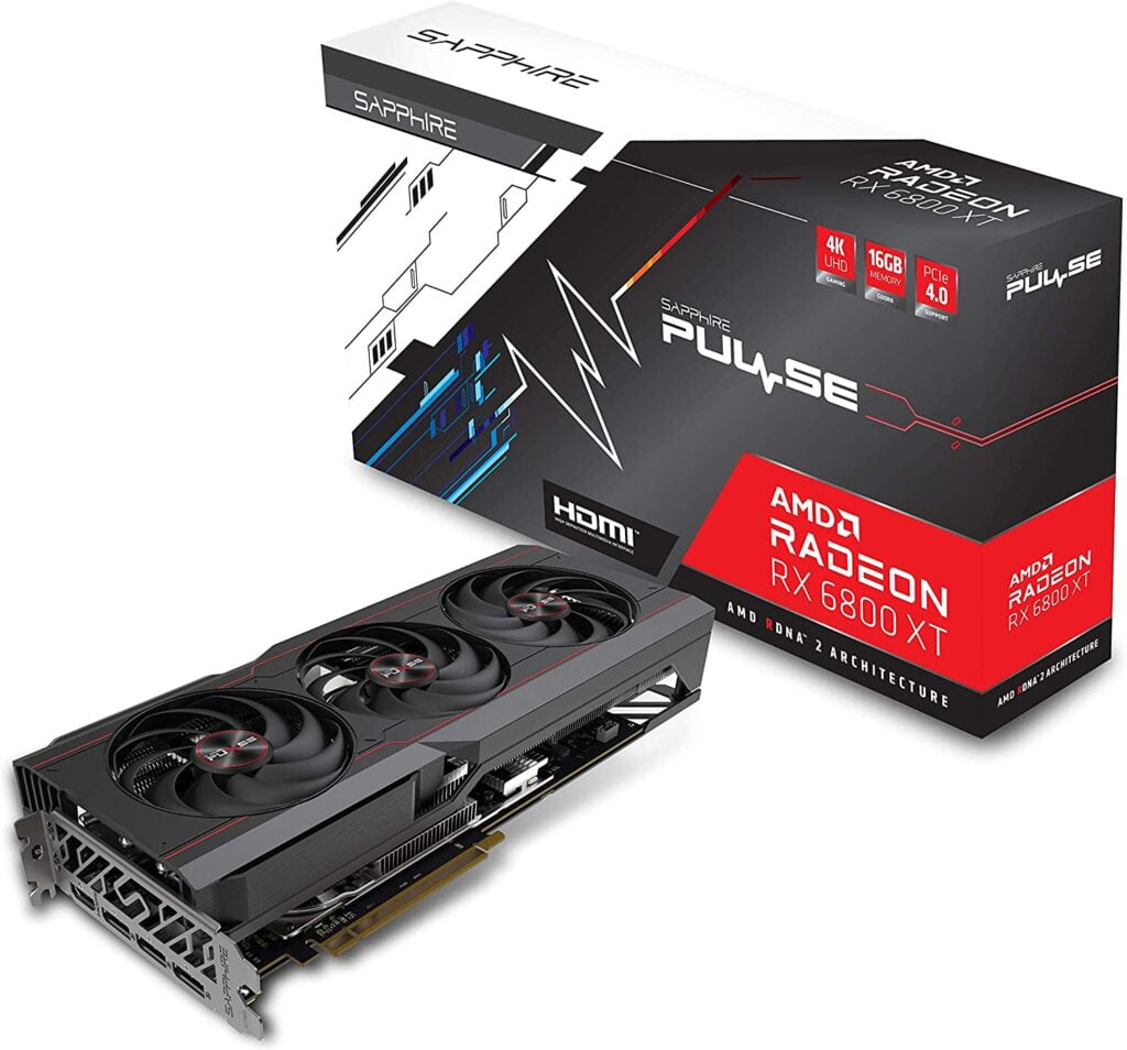 Sapphire 11304 03 20G Pulse AMD Radeon RX 6800 XT