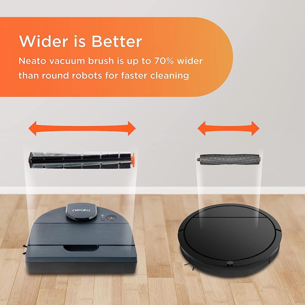 Neato D8 Robot Vacuum Review: Smart and Affordable Neato D8 Robot Vacuum Design