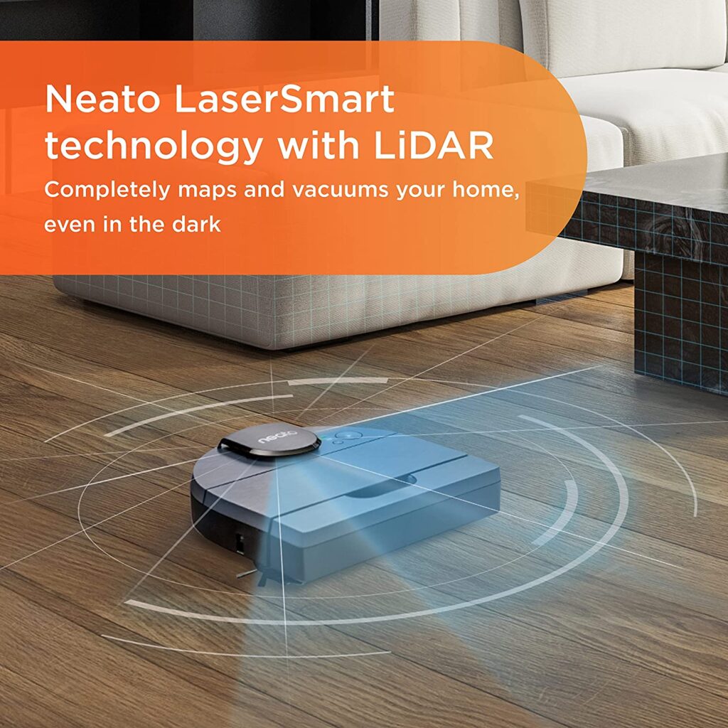 Neato D8 Robot Vacuum Review: Smart and Affordable Neato D8 Robot Vacuum Navigation