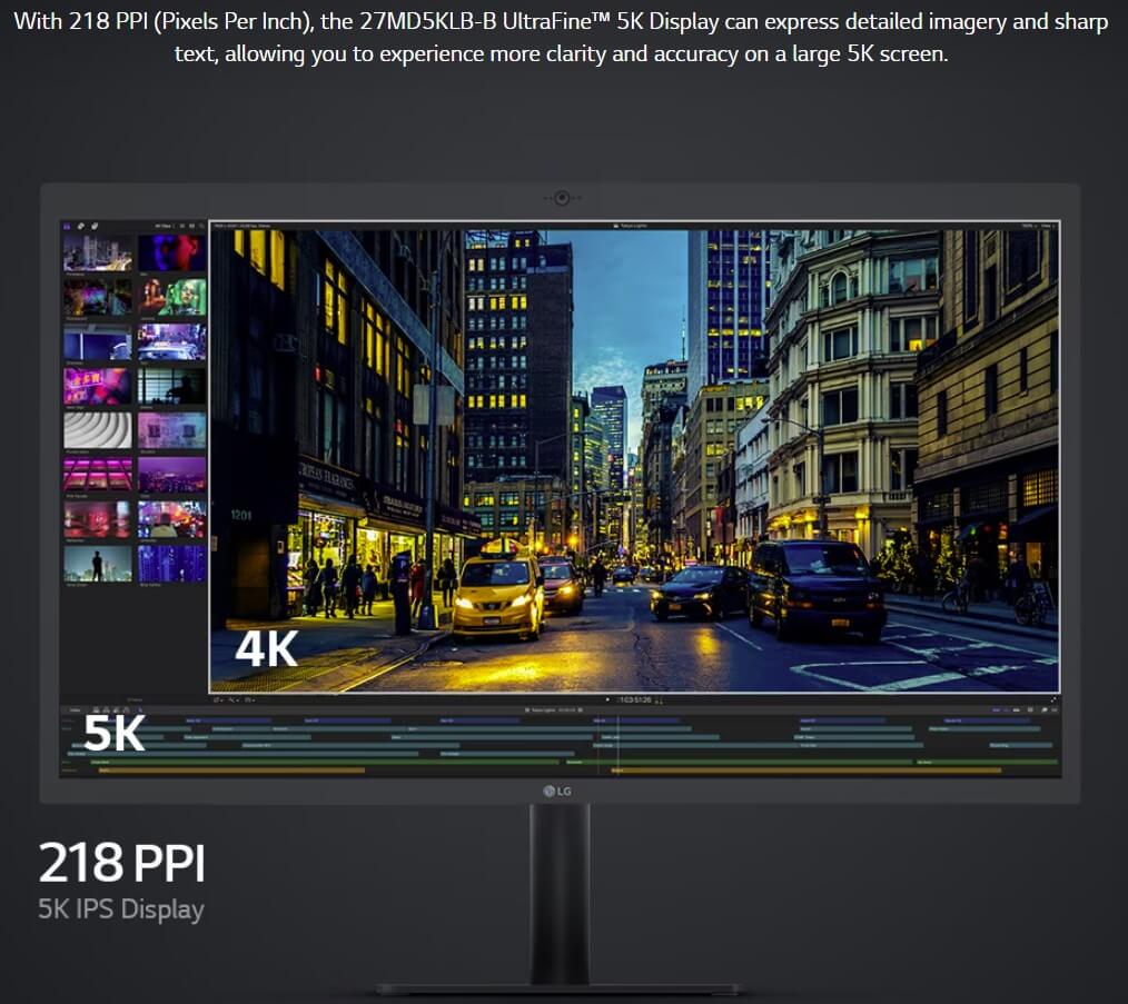 LG 27MD5KL B UltraFine 5K Screen