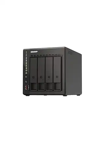 QNAP TS-453E-8G-US 4 Bay High-Performance Desktop NAS
