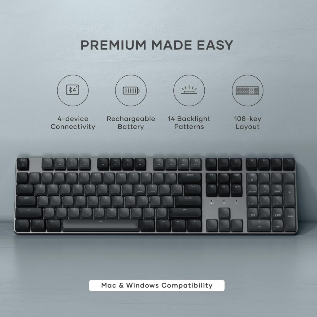 Satechi SM3 Slim Mechanical Keyboard Review: The Perfect Mac Alternative? Satechi SM3 Slim Mechanical Keyboard Design